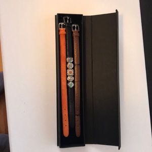 Southwestern 3 bracelets with 5 charms